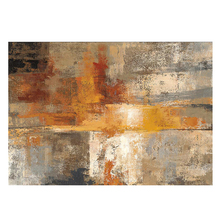 Abstract Nordic Style Gold Oil Painting on Canvas Posters and Prints Scandinavia Art Wall Pictures For Living Room Home Decor 2024 - buy cheap