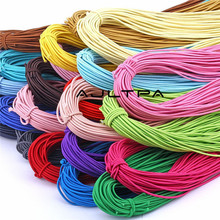 Banda elástica redonda de alta elasticidad, cuerda de goma redonda de colores, accesorios de costura, 450M, 2,0mm, H4580 2024 - compra barato