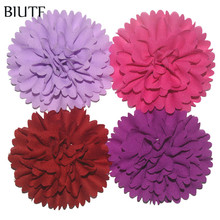 12pcs/lot 3" Chiffon Fabric Ballerina Flowers DIY Supplies Weddings Garment Shose Accessories 30 Color U Pick FH32 2024 - buy cheap