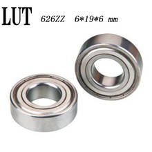 10PCS/LOT High quality ABEC-5 626ZZ 626z 626 zz 6X19X6 Metal seal Mini Miniature deep groove ball bearing 626ZZ 6*19*6 mm 2024 - buy cheap