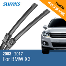 SUMKS Wiper Blades for BMW X3 22"&20"/26"&19" Fit Hook / Side Pin Arms 2003 - 2017 2024 - buy cheap