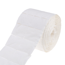 Toalhetes de algodão brancos para manicure, 500 pçs, removedor de esmalte em gel, pontas para unhas, limpeza de manicure 2024 - compre barato