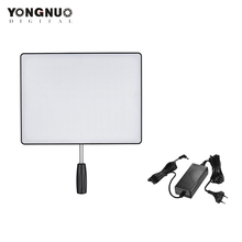 Yongnuo yn600 air luz de vídeo em led ultrafina, luz para estúdio de fotografia com brilho ajustável 5500k + adaptador de energia ac 2024 - compre barato