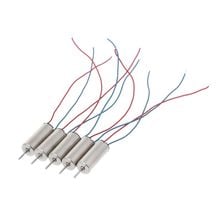 5pcs 3.7V Eixo Longo 615 Micro DC Motor de Alta Velocidade Brinquedo Modelo Motores DC Com Cabo 2024 - compre barato