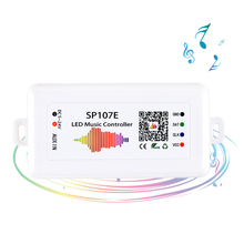 SP107E Pixel LED Controller Bluetooth LED Music controller for WS2812B WS2811 SK6812 LED Strip 5V-24V 2024 - buy cheap