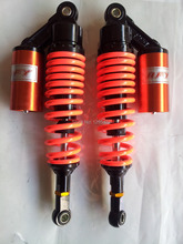 Amortiguador universal de nitrógeno para motocicleta, 7mm, 320mm, 1 par, para honda, yamaha, suzuki, kawasaki, color naranja + negro 2024 - compra barato