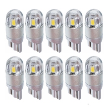 10PCS T10 W5W 501 LED Car Parking Light Super Bright 2 SMD 3030 LED Auto Reading Lamp License Plate Lights Wedge Tail Side Bulb 2024 - buy cheap