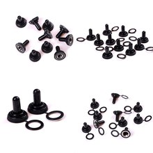 Toggle Switch Waterproof Rubber Resistance Cover Cap Boot Black Fits 12mm screw Wholesale 10pcs/lot 2024 - buy cheap