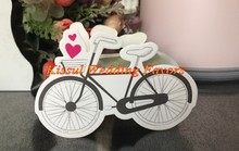 Caja de regalo para evento de boda y fiesta, recuerdo de boda de inspiración Vintage, caja de dulces con temática de bicicleta, 30 unids/lote 2024 - compra barato
