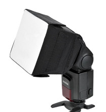 Godox-difusor de Flash Universal, caja difusora plegable para cámara Canon Nikon Yongnuo DSLR, 10x10cm 2024 - compra barato