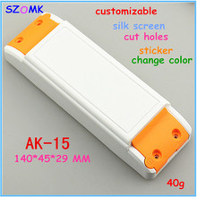 szomk LED outlet box (4 pcs) 140*45*29mm plastic housing for PCB abs plastic enclosure Project box for Diy case 2024 - buy cheap
