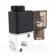 Pneumatic Air 3 Way 2 Position 1/8" AIRTAC Solenoid Valve 3V1-06 DC12V DC24V AC110V AC220V 2024 - buy cheap