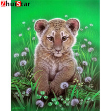 Diy 5d pintura diamante ponto cruz resina diamante bordado tigre bebê ícone pintura define bordado beading decorativo xy1 2024 - compre barato