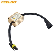 FEELDO 1PC Xenon HID Light Anti-Flicker Warning Error Decoder Canceller Capacitor Special For US/EU Car 2024 - buy cheap