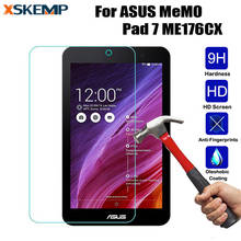 For ASUS MeMO Pad 7 ME176CX Ultra Clear Tempered Glass Tablet 9H LCD Toughened Screen Protector Explosion Proof Protective Film 2024 - buy cheap