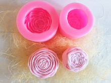 Rose Flower soap mold peony flower Soap Mold Candle Mold 2 size Choose DIY Handmade Party Favors Wedding Favors 2024 - buy cheap