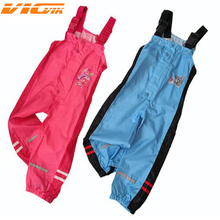 2021 New 1-6Yrs Baby Boys Girls Overalls Fashion Kids Overalls Boy Girl Children Waterproof Rain Pants Brand Waterproof Overalls 2024 - buy cheap