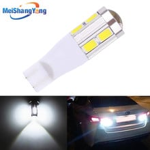 1x T10 194 192 921 Super Bright 10 SMD 5630 5730 LED Auto Parking Light W5W WY5W 501 Car Reading Lamp Wedge Tail Side Bulb DC12V 2024 - buy cheap