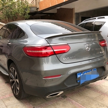 MONTFORD-alerón para coche Benz Coupe GLC300 GLC200 GLC260, imprimación de plástico ABS sin pintar, alerón de ala trasera del maletero, 2017 2024 - compra barato