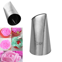 #124K Rose Flower Icing Piping Nozzle Russian Pastry Tips Baking Mold Cake Decoration Tool Cupcake Nozzles 2024 - buy cheap