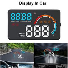 GPS Speedometer + OBD2 Car HUD Head Up Display On-board Computer Speedometer Projector Clear Error Code Fuel Consumption 2024 - buy cheap