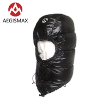 AEGISMAX Black HAT Outdoor Camping Keep Warm Down Hat Unisex Ultra-Light Sleeping Bag Accessory 2024 - buy cheap