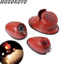 1 Set Motorcycle Replica Tail Light Sidecar Taillights Rear Brake Stop Lamp For Zundapp BMW Replika KS KS750 M72 R75 R71 K750 2024 - buy cheap