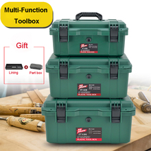 Caja de herramientas multifunción para mantenimiento de vehículos domésticos, caja de almacenamiento de Hardware de arte manual, caja de herramientas de reparación 2024 - compra barato
