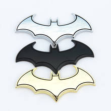 3D Metal Bats Car stickers metal car logo badge badge Last Batman logo stickers decals motorcycle Styling decals Car Styling 2024 - buy cheap