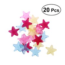 20pcs/Pack Star Reusable 3D Ice Cubes Multicolor Cooling Tool for Party (Random Color) 2024 - buy cheap