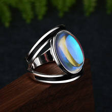Personalized Moonstone Rings For Women 925 Sterling Silver Wedding band Ring Fashion Jewelry Anillos Bague Femme Gift 2024 - buy cheap