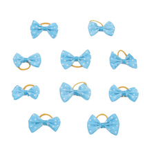 10/20pcs Polka Dot Dogs Bows Blue Ribbon Bowknots Topknots for Long Hair Dogs Hair Accessories Grooming Products honden strikjes 2024 - buy cheap