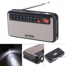 Rolton T60 Portable USB FM Radio Speaker with LED Display Subwoofer MP3 Music Player/Torch Lamp/Money Verify for Home/Outdoor 2024 - buy cheap