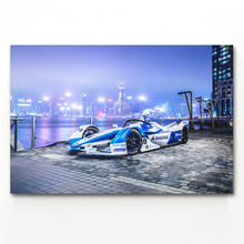 B M W iFE.18  Cityscape  Formula 1  Race Car Picture Posters and Prints Canvas Art Paintings For Room Decor 2024 - buy cheap