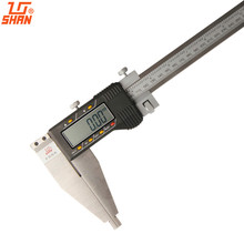 Shan-paquímetro digital, mostrador vernier de aço inoxidável, 0-500mm/0.01, ferramenta de medição 2024 - compre barato