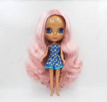 Free Shipping big discount RBL-549 DIY Nude Blyth doll birthday gift for girl 4colour big eye doll with beautiful Hair cute toy 2024 - buy cheap