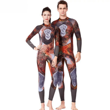 Men Women 3 mm Wetsuit SCR neoprene Freediving spearfishing Diving suit snorkel swimsuit Super Elastic surfing long wetsuit 2024 - buy cheap