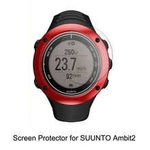 2 * protetor de tela de lcd tpu transparente, escudo protetor de água anti-arranhão para suunto ambit2 ambit 2 2024 - compre barato