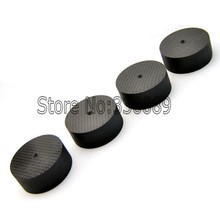 Base de isolamento de cone fibra de carbono 4 unidades, 40mm * 10mm, auto falante estaca, pés hifi amp 2024 - compre barato