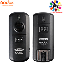 Godox FC-16 2.4G Wireless Remote Flash Trigger 16 Channels for Canon 5D Mark IV/5D Mark III/5DII 5DsR 50D 40D 7D 7DII 6D 1DS 2024 - buy cheap