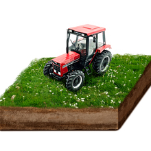 1:32 Tractor Model Kids Tractor Toy car Model Diecast Toy Vehicles Engineering Car High Simulation harvester farm Model toy 2024 - buy cheap