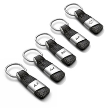 Кожаный Автомобильный брелок для ключей для Audi A3 8P 8V 8L A4 B6 B8 B7 B5 B9 A6 C5 C6 C7 4F A5 A7 TT 80 Q3 Q5 Q7 S3 S4 S5 S6 S7 S line 2024 - купить недорого