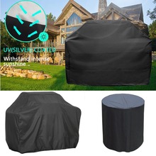 Waterproof Anti Dust BBQ Grill Cover also for Patio Furniture Chaise Lounge Charcoal Electric Barbeque Grill Protector Covers 2024 - buy cheap
