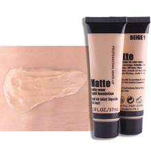 Professional Base Matte Liquid Foundation Makeup Waterproof Face Concealer liquid Foundation Cosmetics Repair Face Make Up 37ml 2024 - buy cheap
