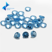 Size 1~3mm 120# Color Wholesale Round Cut Blue Synthetic Spinel Stone For Jewelry 2024 - buy cheap