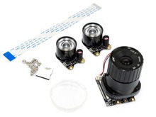 Модуль камеры Raspberry Pi, встроенный IR-CUT, поставляется с инфракрасным светодиодом, поддерживает ночное видение, поддерживает все версии Pi 2024 - купить недорого
