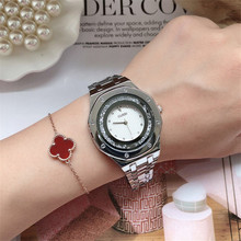 Relógio feminino cussi prata de luxo, relógio de pulso quartzo para mulheres presente para mulheres 2019 2024 - compre barato