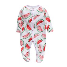 Newborn baby romper cotton romper boys clothes overalls pajamas infants bebes jumpsuit premature infant baby clothes 2024 - buy cheap