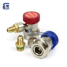 R134a 1/4 "SAE HVAC Adaptador de Conector de Acoplamiento para el Coche Manual A/C Aire Acondicionado Automático 2024 - compra barato