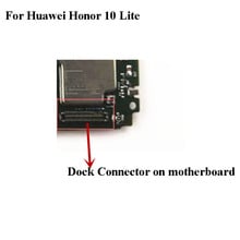 5 PEÇAS Conector Dock Micro USB Porto De Carregamento conector FPC Para Huawei Honor 10 10 Lite lite lógica motherboard mainboard 2024 - compre barato
